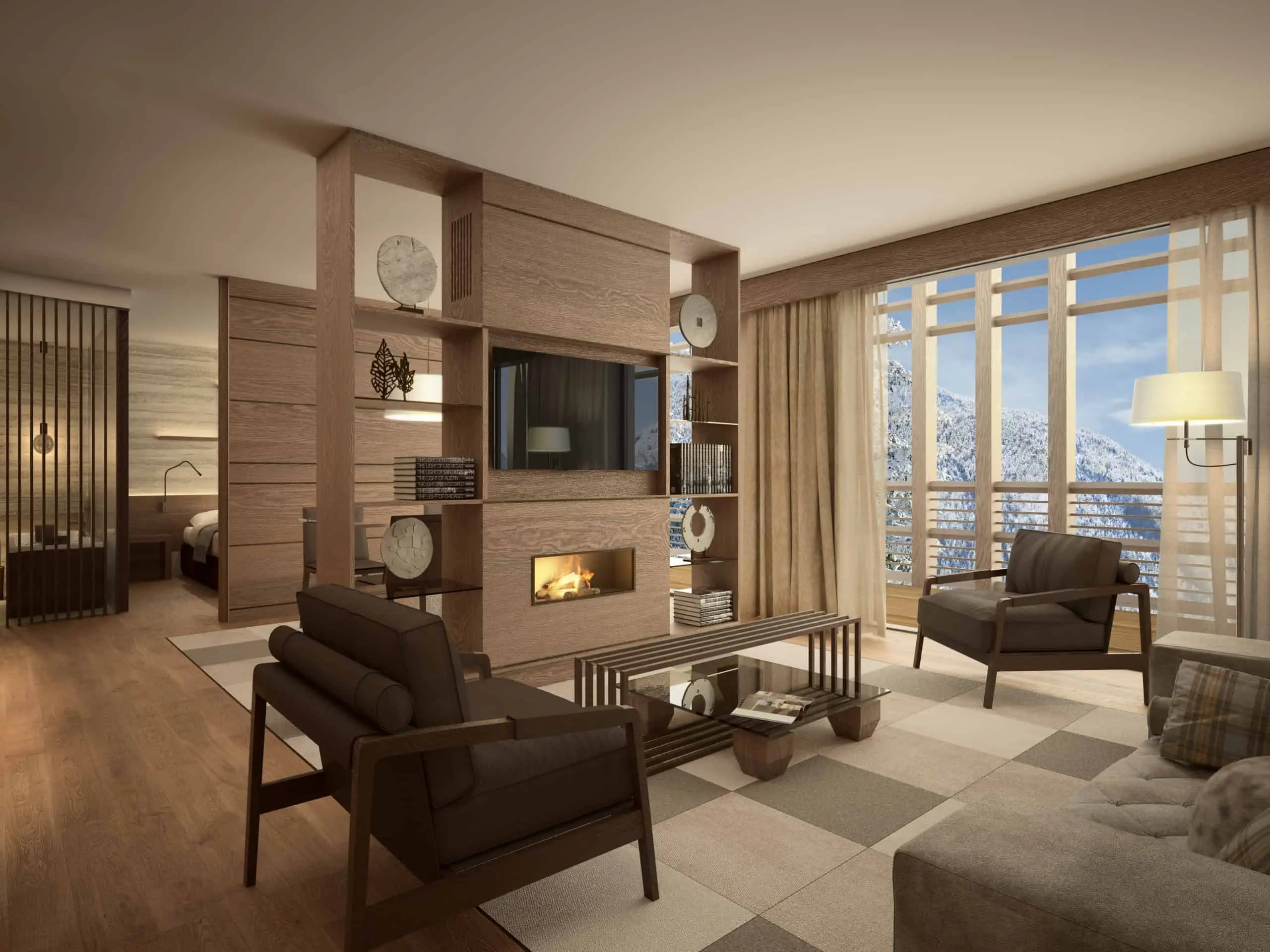 Lefay Wellness Residence - Wohnzimmer (c) Lefay Resorts