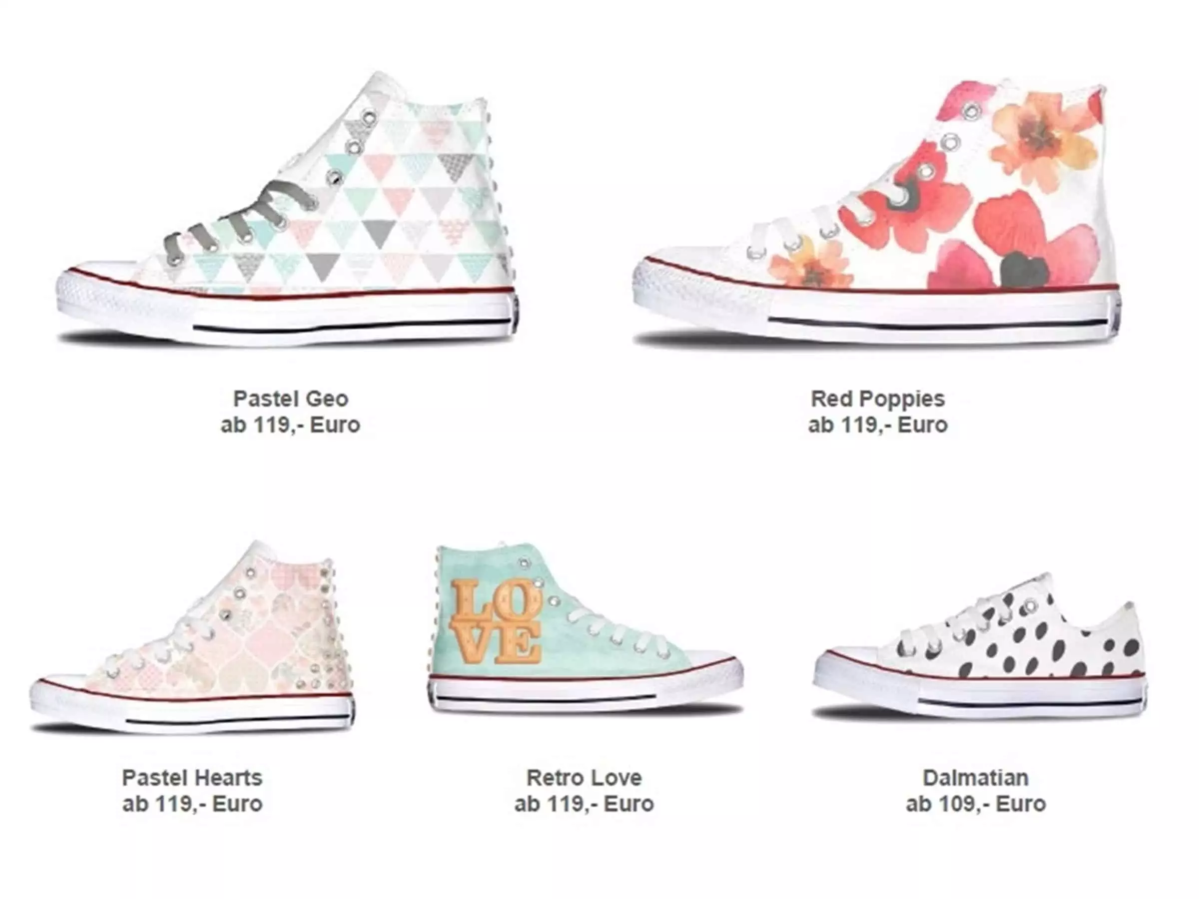 Individuell designte Chucks (c) notlikeyou